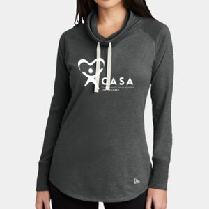 Ladies Sueded Cotton Blend Cowl Tee Ladies Sueded Cotton Blend Cowl Tee Thumbnail