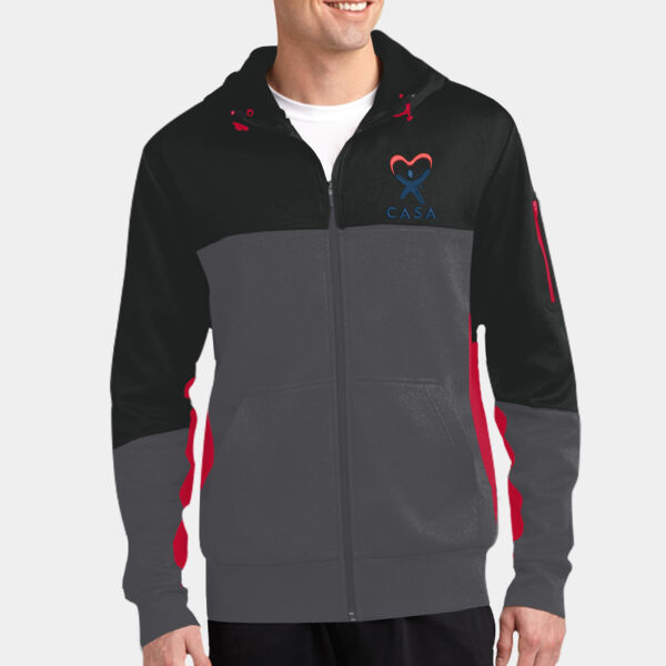 Tech Fleece Colorblock Full Zip Hooded Jacket Tech Fleece Colorblock Full Zip Hooded Jacket Thumbnail