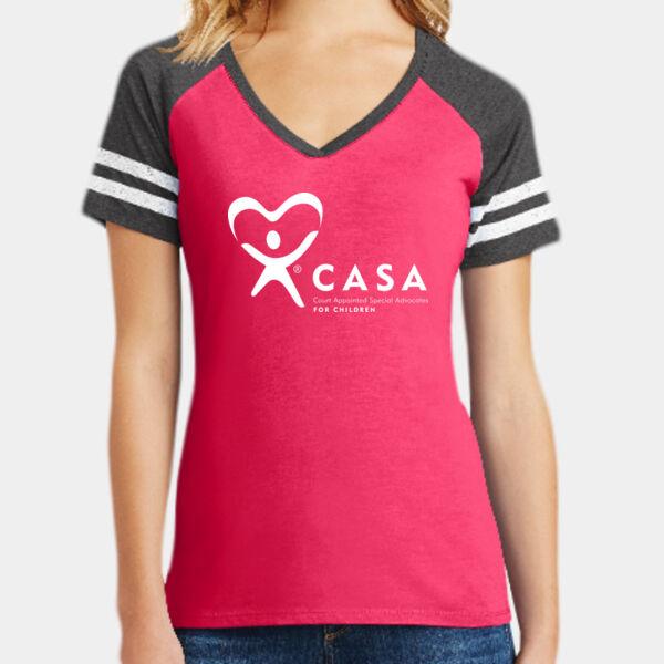 Ladies V-Neck Game Day Tee Ladies V-Neck Game Day Tee Thumbnail