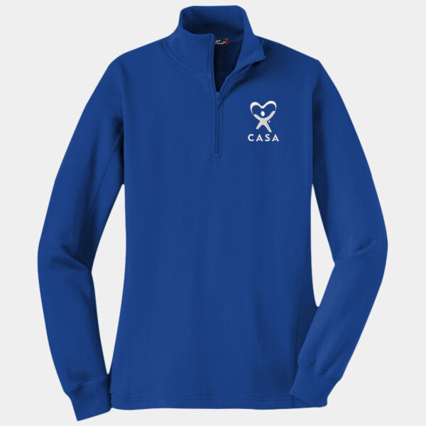 Ladies CASA 1/4 Zip Sweatshirt Ladies CASA 1/4 Zip Sweatshirt Thumbnail