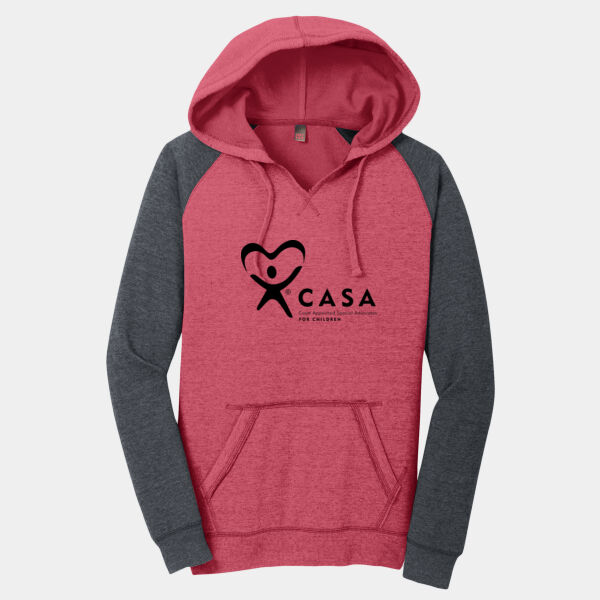 Women’s Lightweight Fleece Raglan Hoodie Women’s Lightweight Fleece Raglan Hoodie Thumbnail