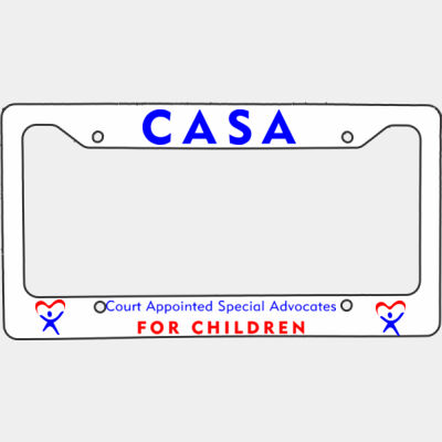 CASA License Plate Frame CASA License Plate Frame Thumbnail