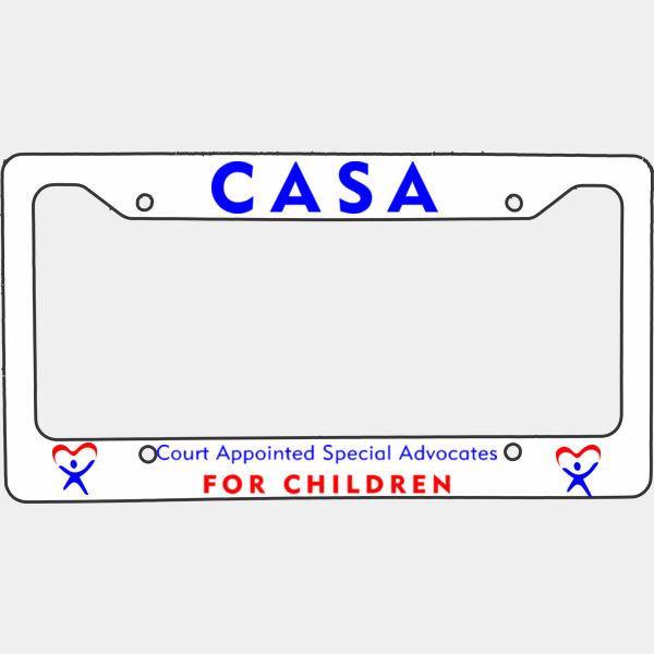 CASA License Plate Frame Thumbnail